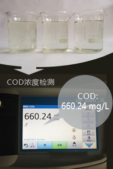 cod降解前水样